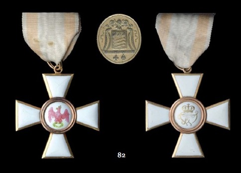 Order of the Red Eagle, Type III, III Class Cross Obverse & Reverse