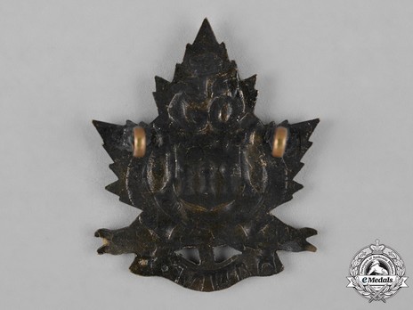 65th Infantry Battalion Other Ranks Cap Badge Reverse