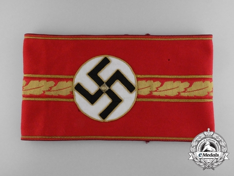NSDAP Stellvertretender Gauleiter Type II Gau Level Armband Obverse