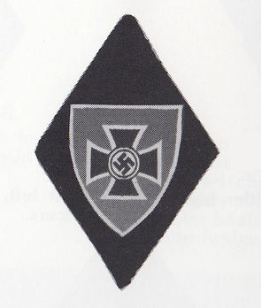 Waffen-SS Reich Warrior League Service Identification Badge Obverse