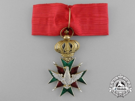 Order of the White Falcon, Type II, Civil Division, Commander Obverse