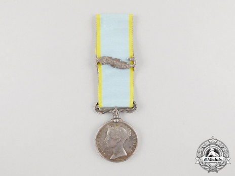 Crimea Medal (with “BALAKLAVA” clasp)