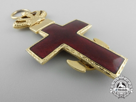 Grand Cross (red distinction) (Silver gilt, silvered) Reverse