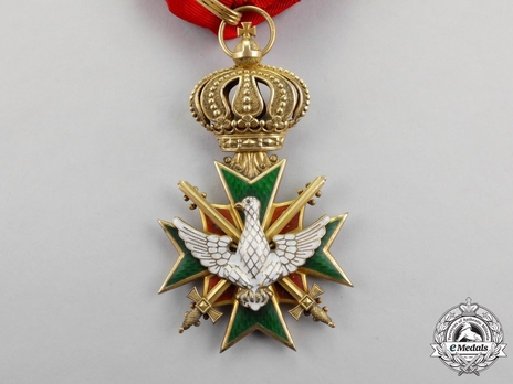 Order of the White Falcon, Type II, Military Division, Commander Obverse