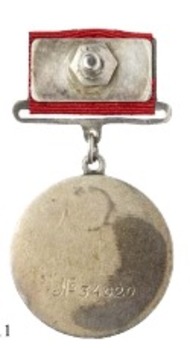 Medal for Combat Service, Type I, Medal (Variation II) Revers