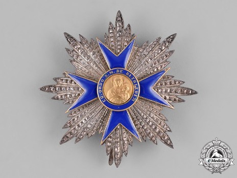 Order of Our Lady of Bethlehem, Grand Officer Breast Star Obverse