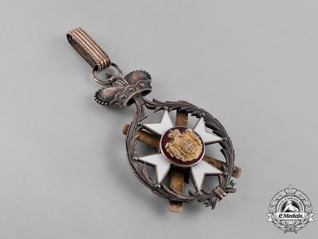 Order of the Cross of Takovo, Civil Division, III Class Reverse