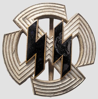 SS Germanic Proficiency Runes Badge, in Silver Obverse