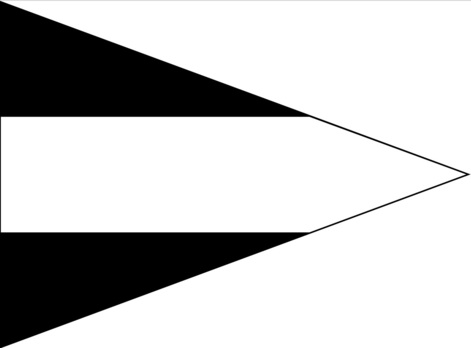 German Army Staff Flag for Battalions (Engineer version) Obverse