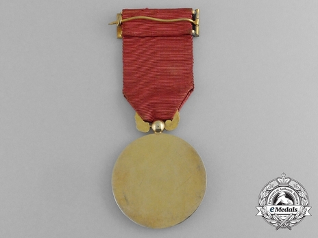 Gold Medal (Silver gilt) Reverse