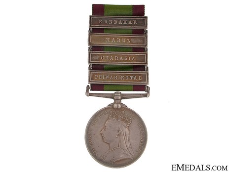 Silver Medal (with 4 clasps) Obverse