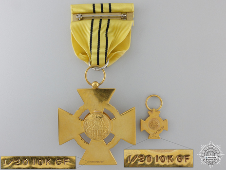 I Class Gold Medal Reverse
