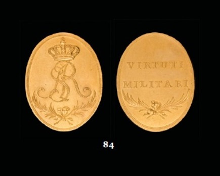 Order of Virtuti Militari, Type I, Gold Medal