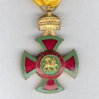 Order of Emperor Menelik II, Knight Obverse