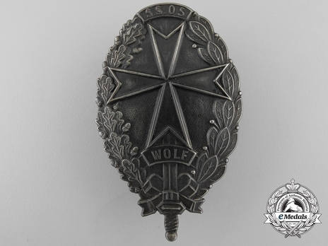 Volunteer Battalion Wolf Honour Badge Obverse