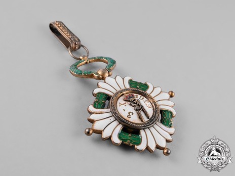 Order of the Yugoslav Crown, Grand Officer's Cross Reverse