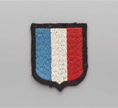 Waffen-SS French Volunteer Arm Shield Obverse
