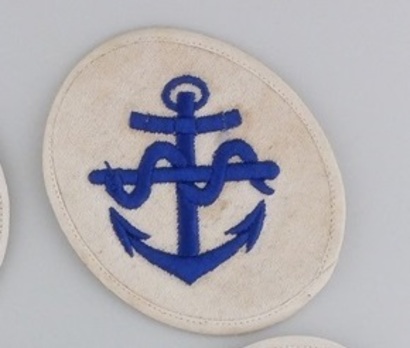 Kriegsmarine Maat Medical Insignia (embroidered) Obverse