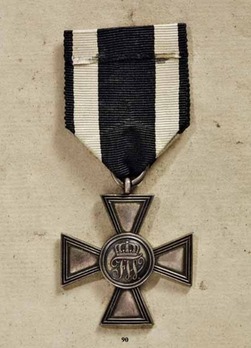 Military Honour Decoration, I Class Cross (1848-1864 version) Reverse