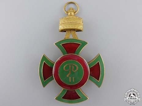 Order of Emperor Menelik II, Grand Cross Reverse