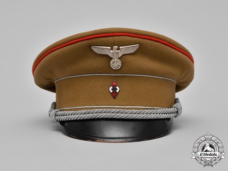 HJ Service Cap (with red piping) Front