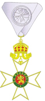 Order for Bravery, I Class Obverse
