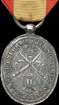 Medal for the Surrender of the French Fleet, II Class Medal Obverse