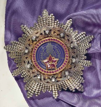 Order of the Grand Star of Yugoslavia, Type II, I Class Breast Star