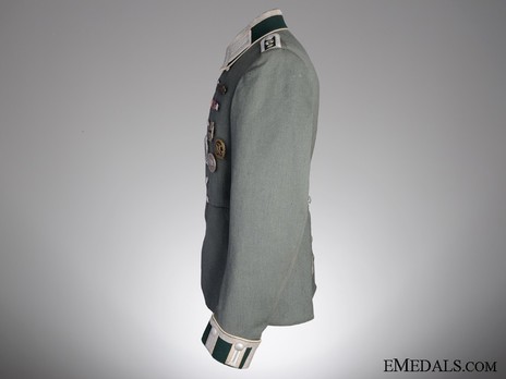 German Army Infantry NCO's Dress Tunic Left Side