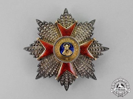 Grand Cross Breast Star (with silver and gold) Obverse