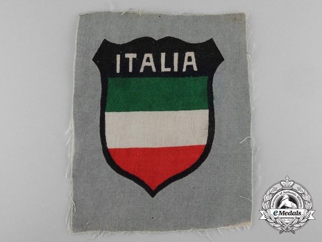 German Army Italy Sleeve Insignia (1st version) Obverse