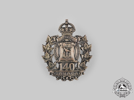 140th Infantry Battalion Other Ranks Cap Badge Obverse