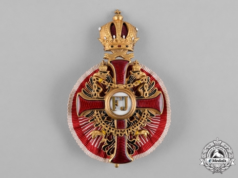 Order of Franz Joseph, Type II, Military Division, Officer (with ribbon rosette)
