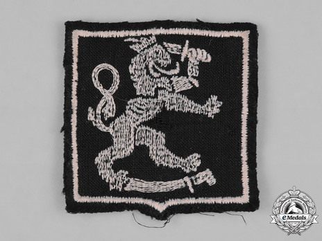 Waffen-SS Finnish Volunteer Arm Shield (1st pattern) Obverse