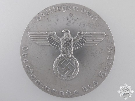 Commemorative Badge for German Dog Care, Large Obverse