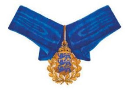 Order of the National Coat of Arms, II Class Cross Obverse