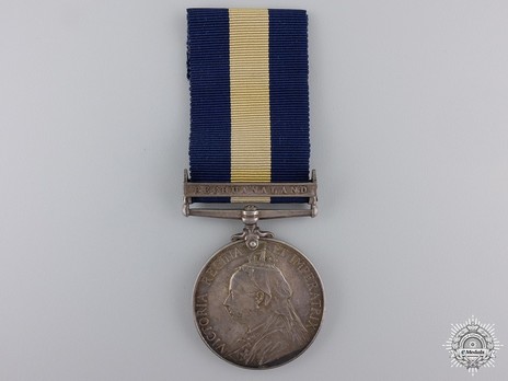 Silver Medal (with "BECHAUNALAND" clasp) Obverse