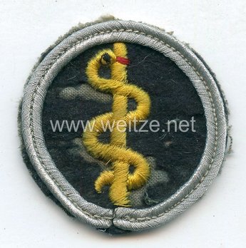German Army Medical Personnel Trade Insignia (NCO version) Obverse