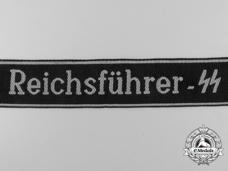 Waffen-SS Reichsführer-SS Cuff Title Obverse