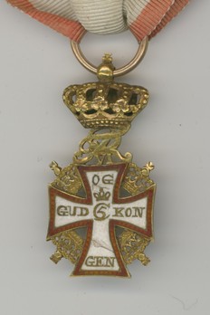 Order of Dannebrog, Knight (Frederik VI) Obverse