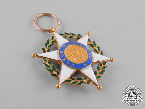 Order of Merit, II Class Grand Officer Reverse