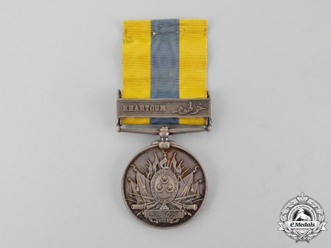 Silver Medal (with "KHARTOUM" clasp) Obverse