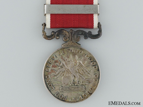 Army Long Service and Good Conduct Medal Reverse