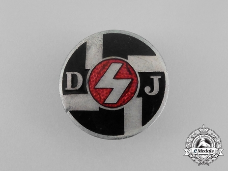 DJ Membership Badge (2nd pattern) Obverse