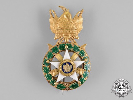 Order of Skanderbeg, Type I, Officer's Cross Obverse