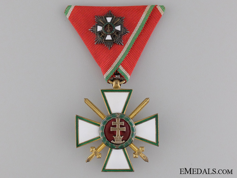 Hungarian Order of Merit, Miniature Grand Cross Breast Star, Military Division 
