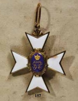 Schwarzburg Duchy Honour Cross, Civil Division, I Class Honour Cross Reverse