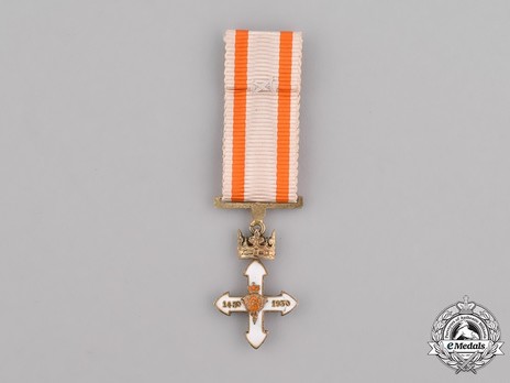 Miniature Order of Vytautas the Great, Knight's Cross Reverse