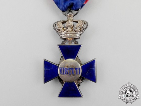 Royal Order of Merit of St. Michael, IV Class Cross (with crown) Reverse