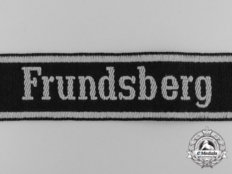 Waffen-SS Frundsberg Cuff Title Obverse